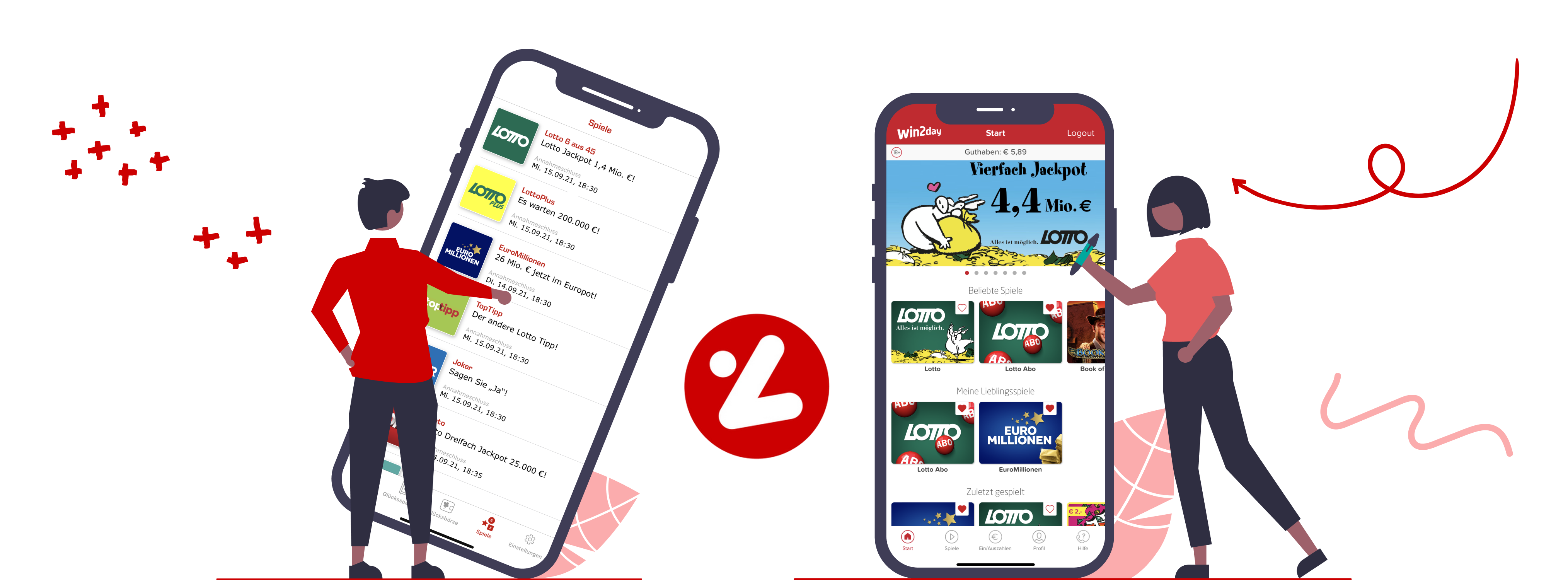 Promo Image Desktop Size für Lotterien Gambling Apps | bitsfabrik